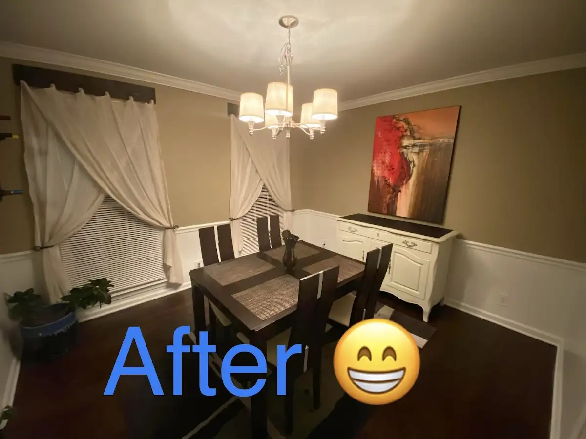 Professional dining room restoration after water damage in Lakeway