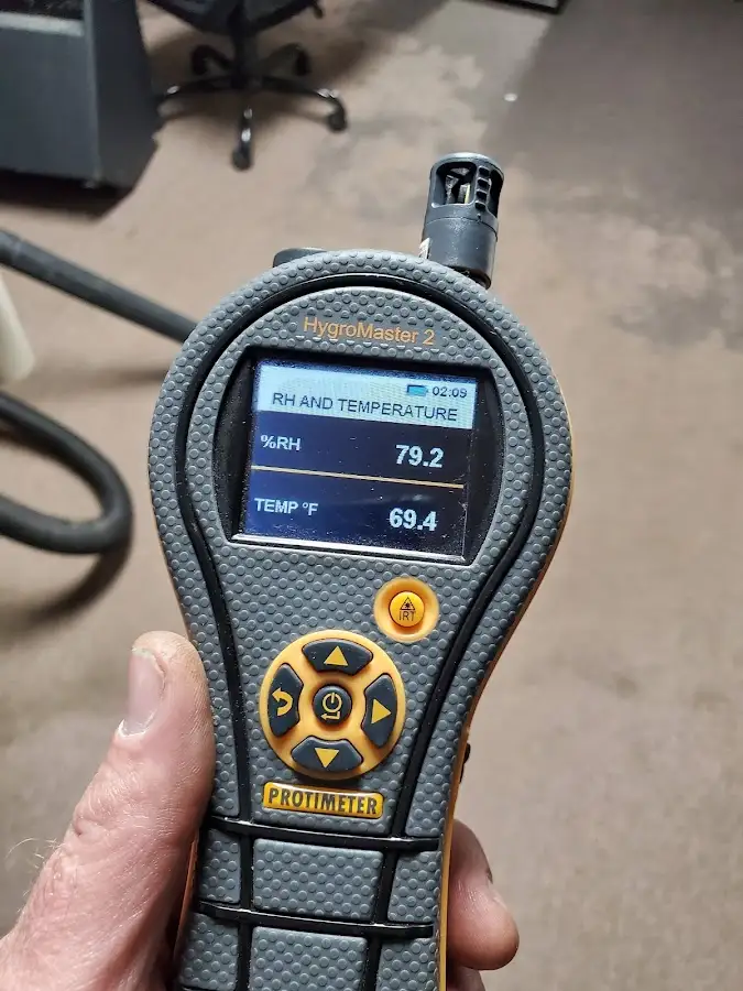 Moisture meter humidity assessment for Fire & Smoke Damage Restoration in Lakeway